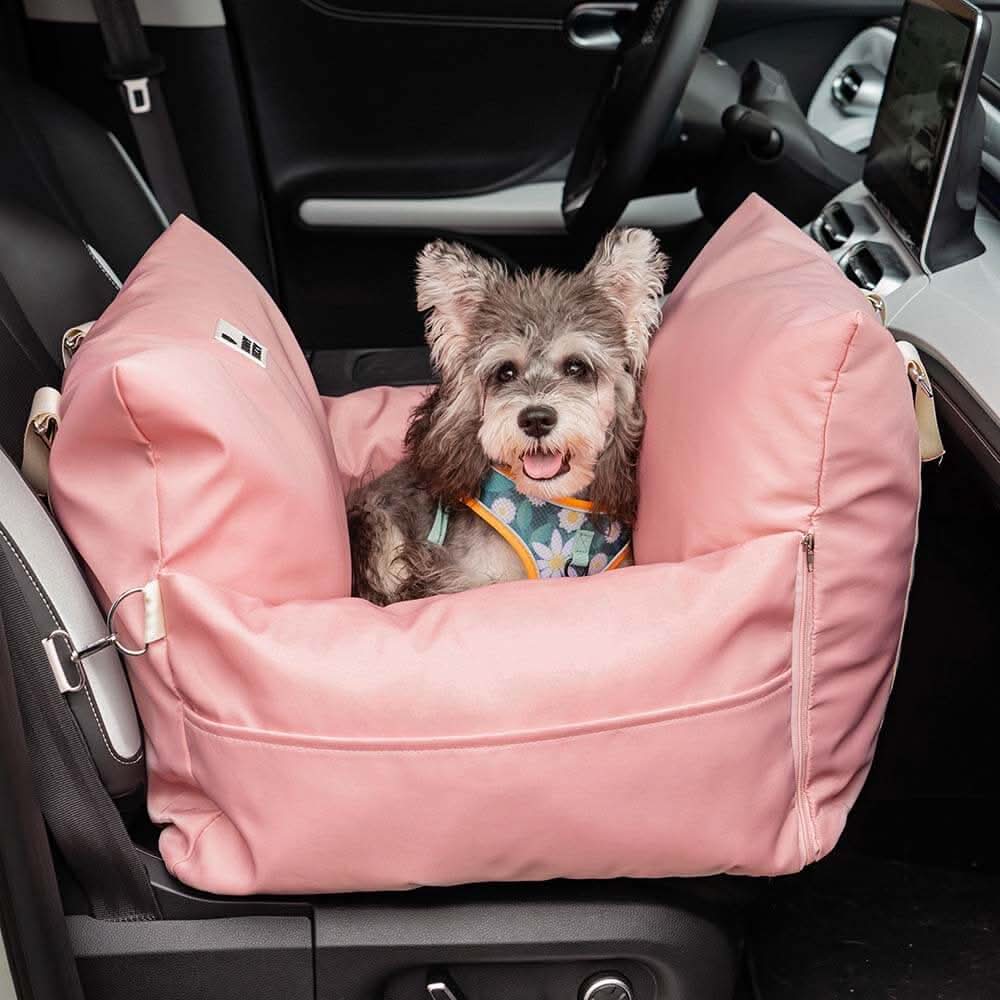 COMFYRIDE DOG SEAT – Dog seat bed with safety belt & non-slip bottom