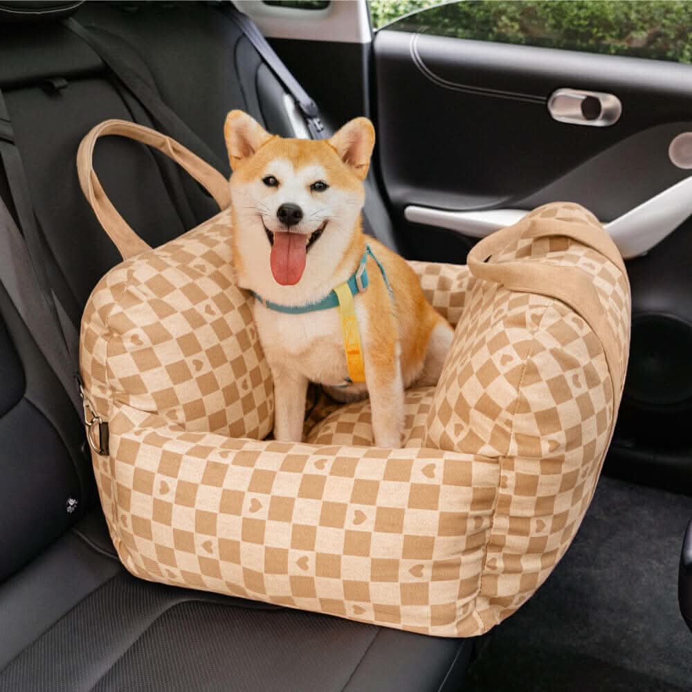 COMFYRIDE DOG SEAT – Dog seat bed with safety belt & non-slip bottom