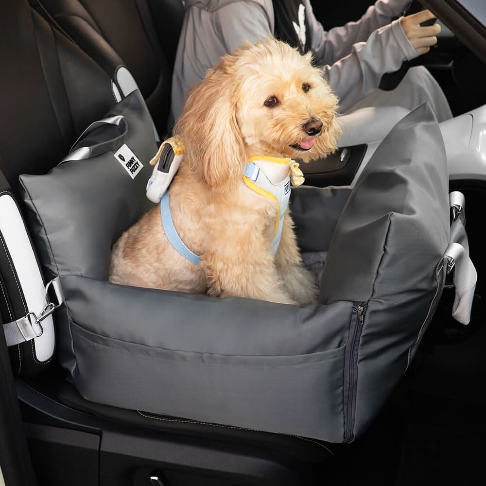 COMFYRIDE DOG SEAT – Dog seat bed with safety belt & non-slip bottom