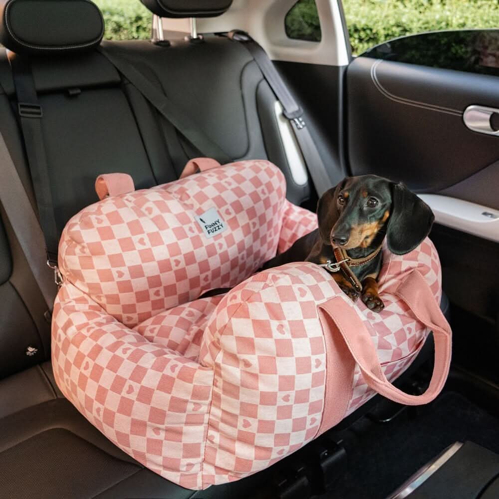 COMFYRIDE DOG SEAT – Dog seat bed with safety belt & non-slip bottom