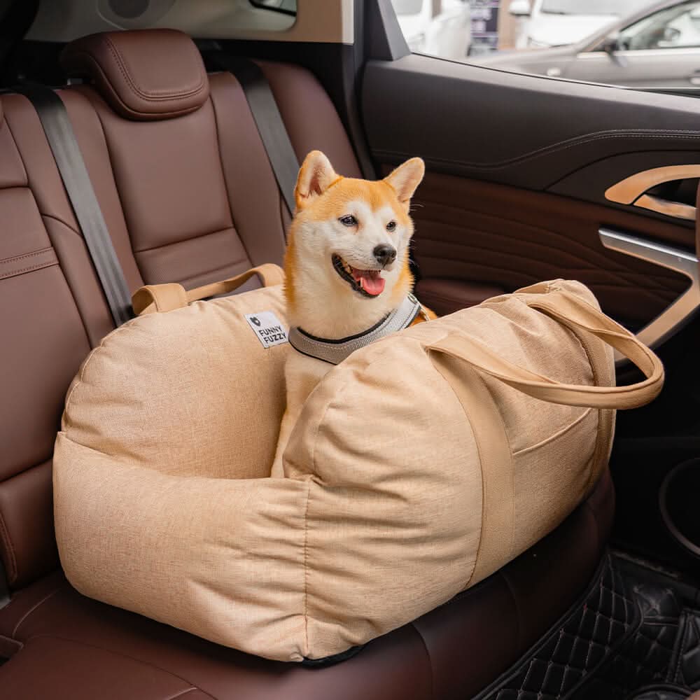COMFYRIDE DOG SEAT – Dog seat bed with safety belt & non-slip bottom