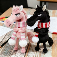 Cool Horse Plush Charm™ – Κομψό Μπρελόκ από Πλαστικό