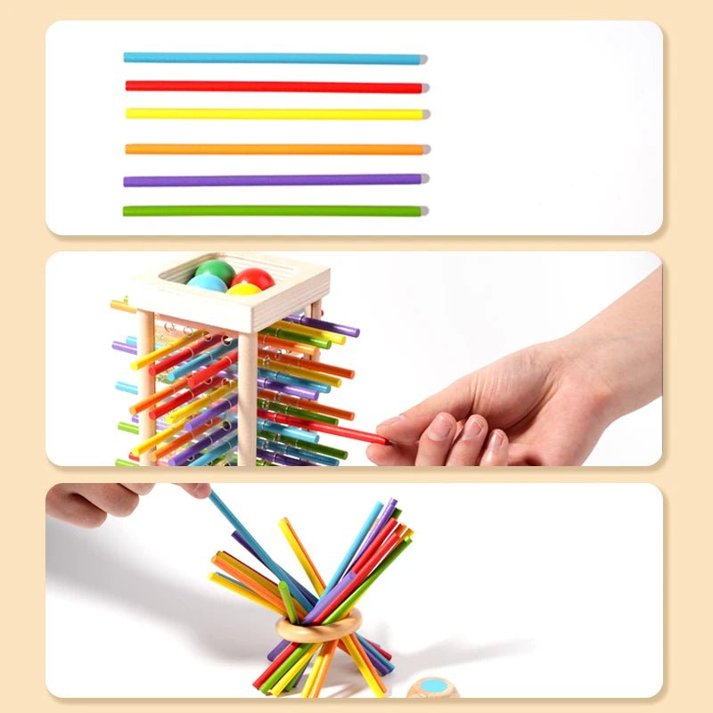 COUNTISTIX – Montessori Counting Rods Set for Cognitive Growth & Coordination