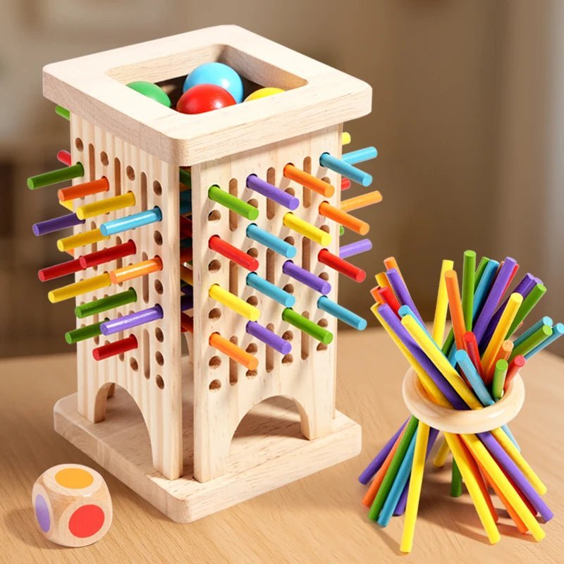 COUNTISTIX – Montessori Counting Rods Set for Cognitive Growth & Coordination