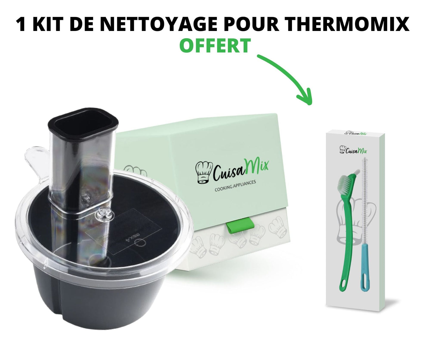 Coupix - Vegetable Cutter for Thermomix (+1 FREE Accessory)