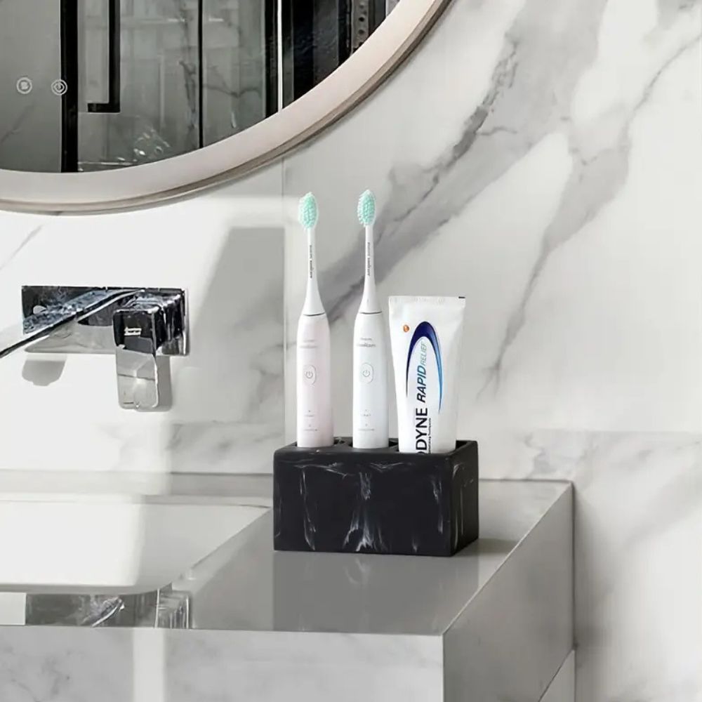 Couple Resin Toothbrush Holder