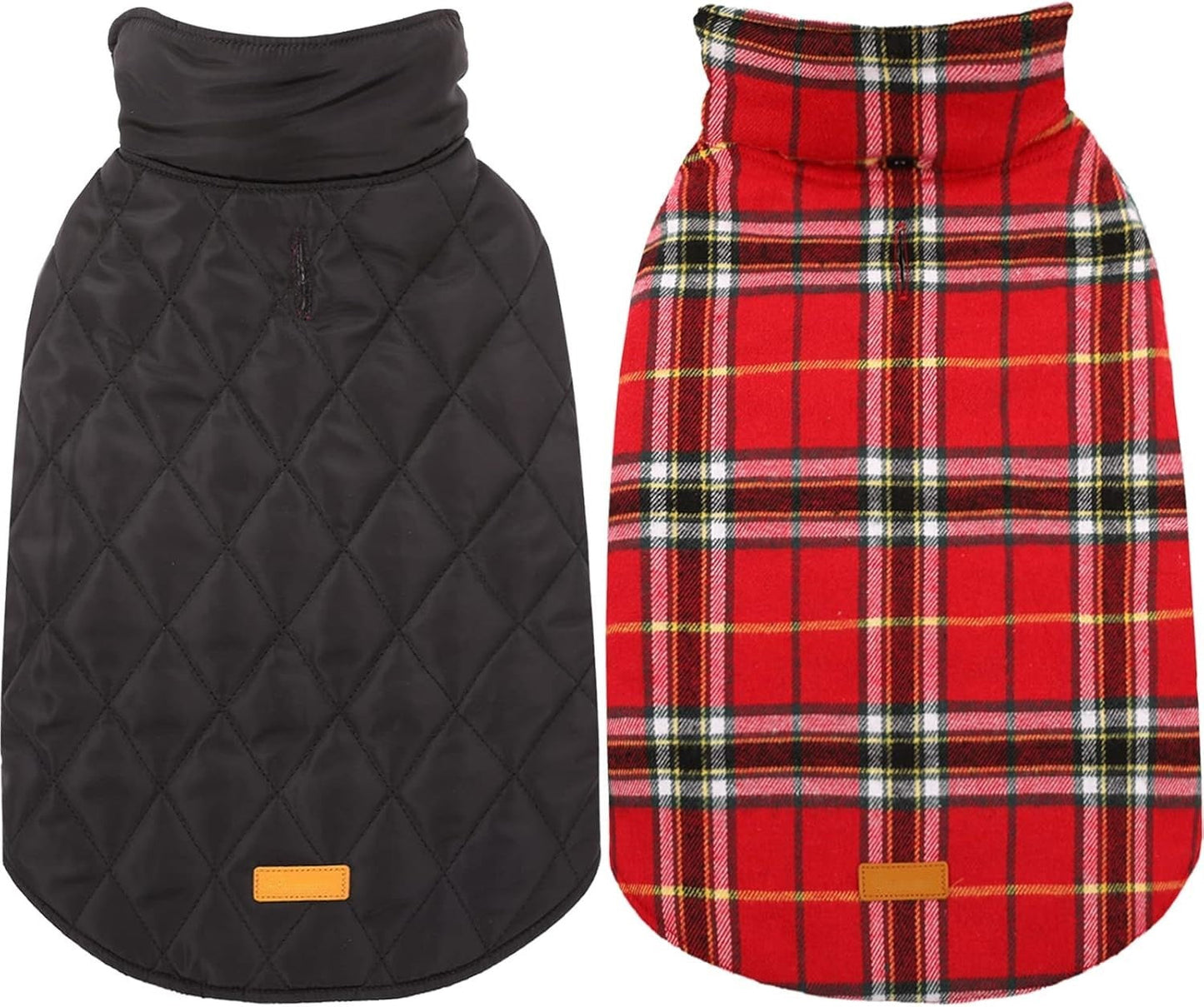 Cozy Waterproof Dog Jacket – Winter Coat in British Style
