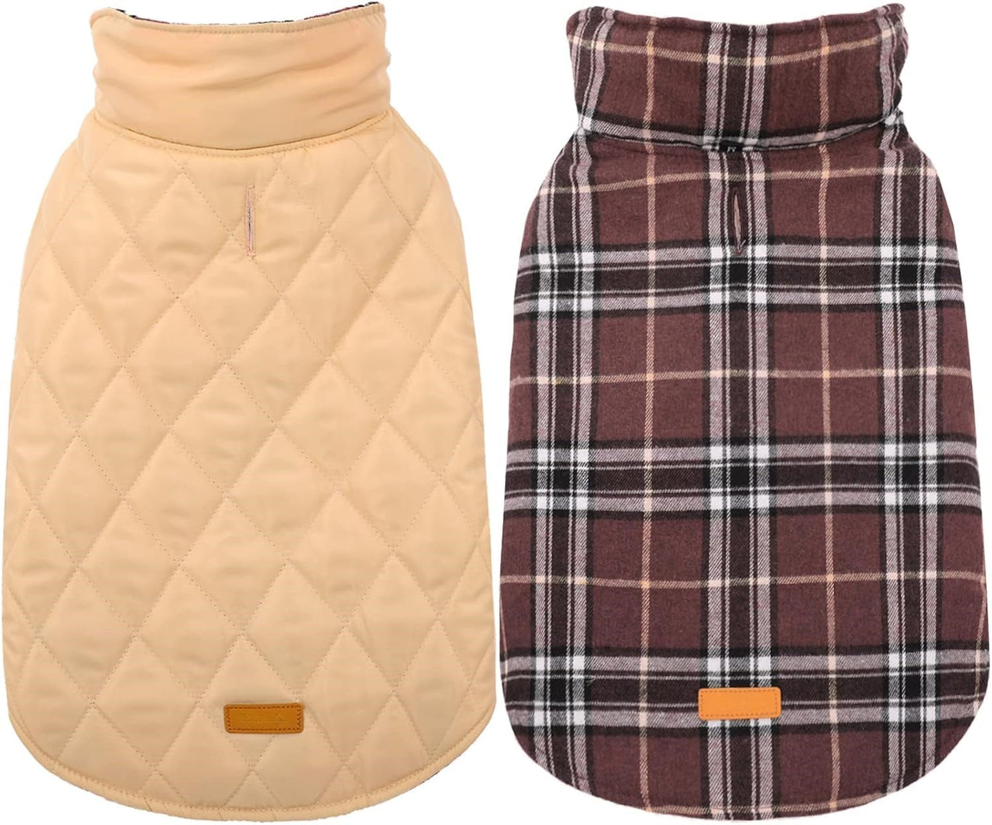 Cozy Waterproof Dog Jacket – Winter Coat in British Style