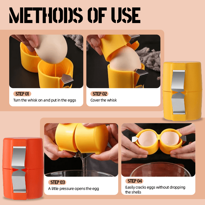 CrackEase™ – The Perfect Egg Cracker