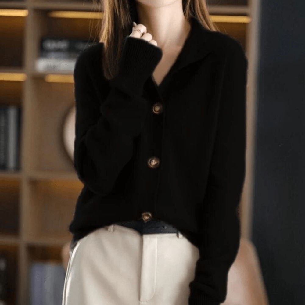 Darla Women's Cashmere Cardigan - Soft, Elegant Jumper with a Comfortable Fit