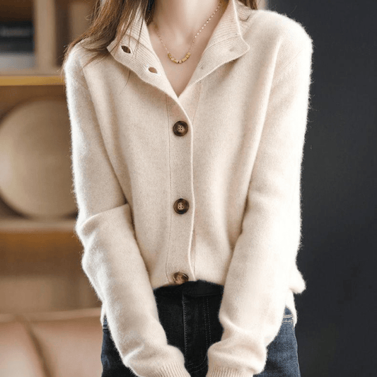 Darla Women's Cashmere Cardigan - Soft, Elegant Jumper with a Comfortable Fit