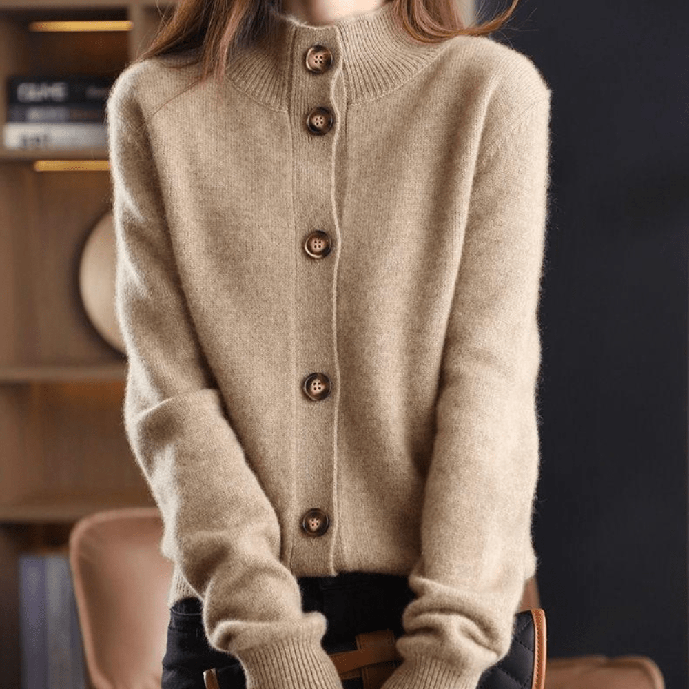Darla Women's Cashmere Cardigan - Soft, Elegant Jumper with a Comfortable Fit