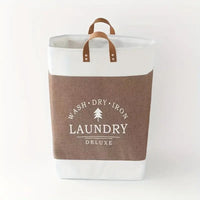 Panier à linge autoportant de luxe