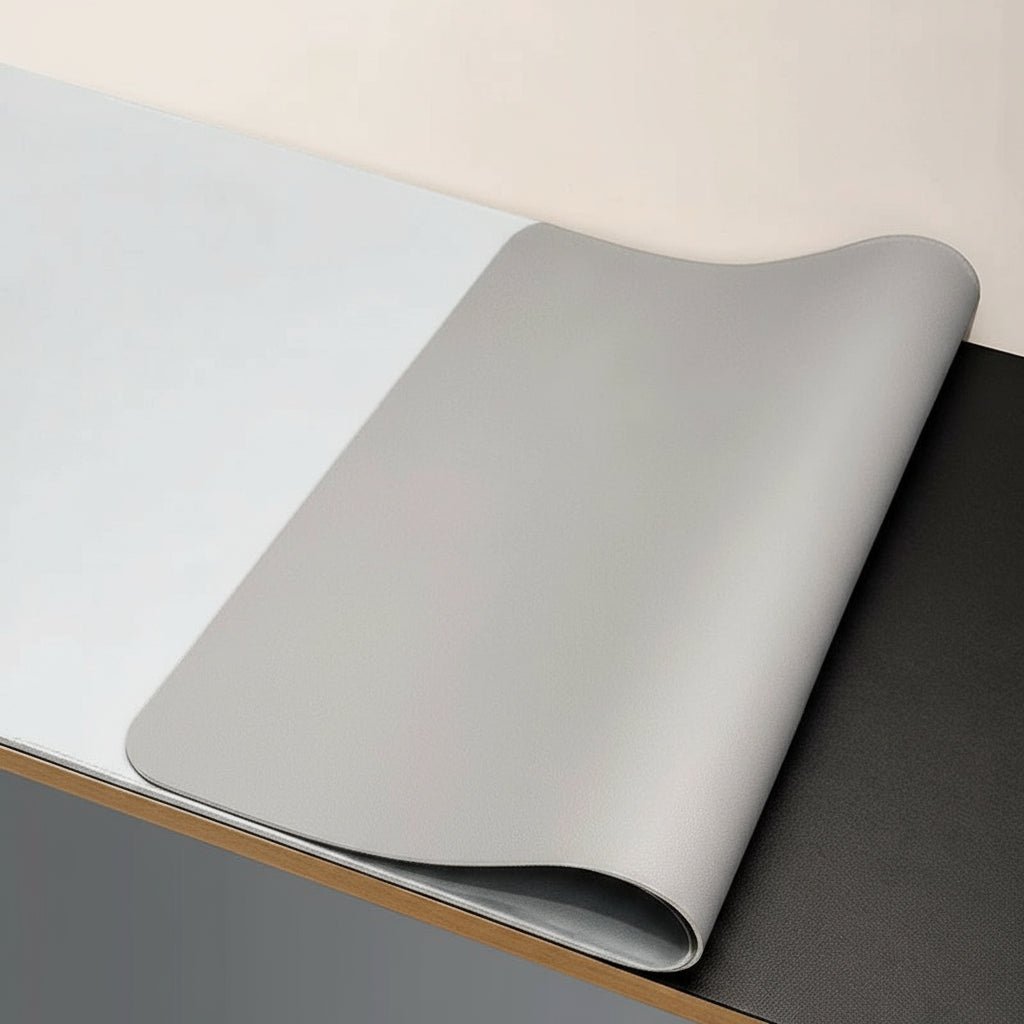 DESKSHIELD – Premium PU Leather Desk Pad for Precise Mouse Control