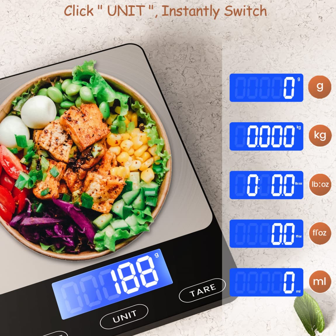 Digital Kitchen Scale - PrecisionPro