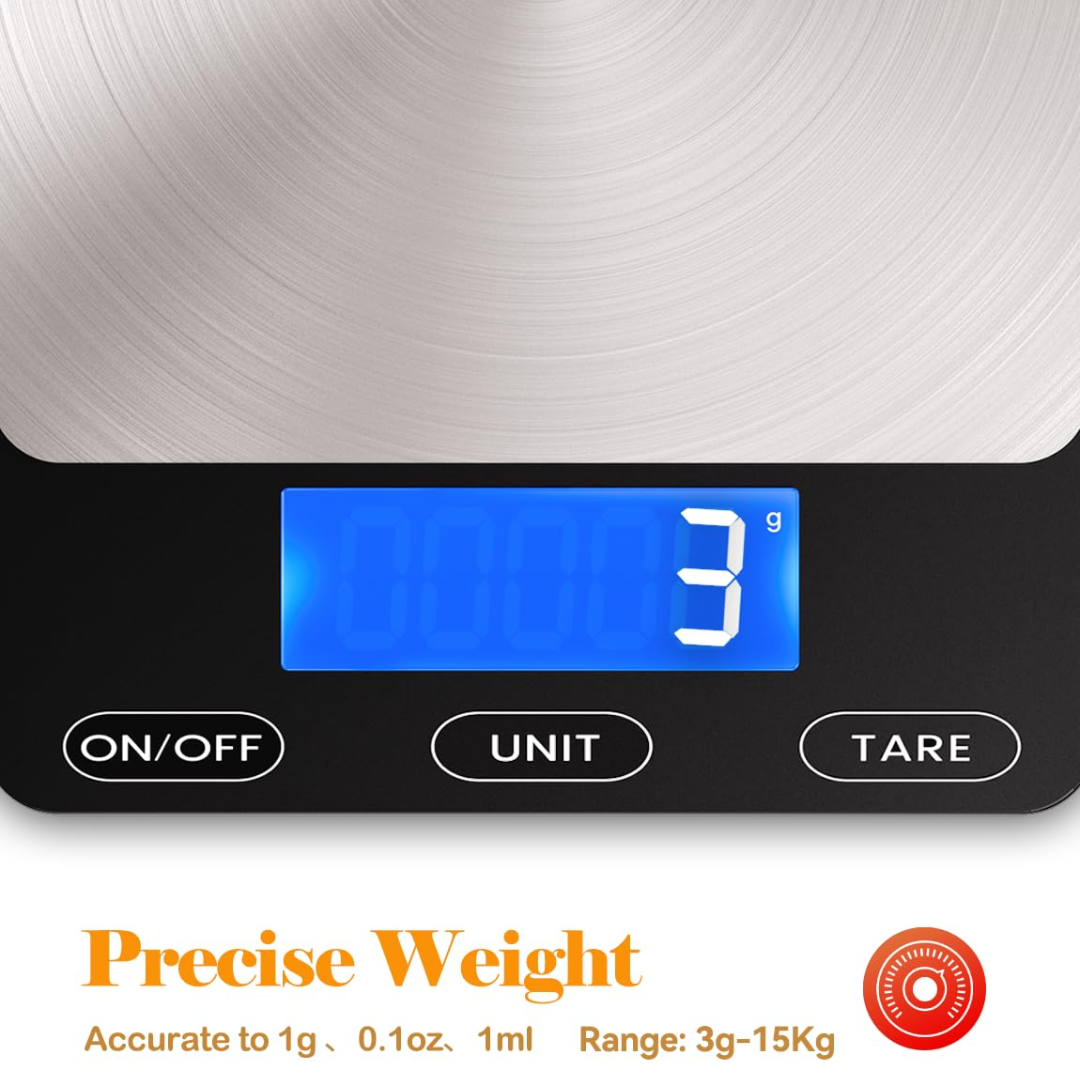 Digital Kitchen Scale - PrecisionPro