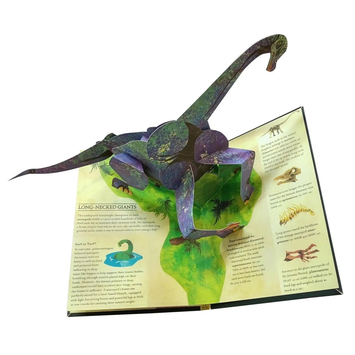 DINOCRAFT – 3D Dinosaur Pop-Up Book with Precise Scientific Insights