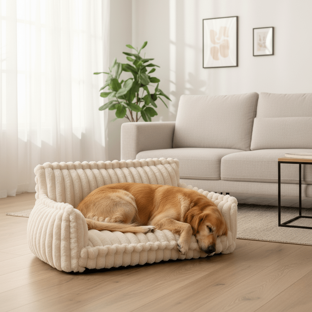 DOGVIA – Soft & Washable Orthopedic Dog Sofa for Pets