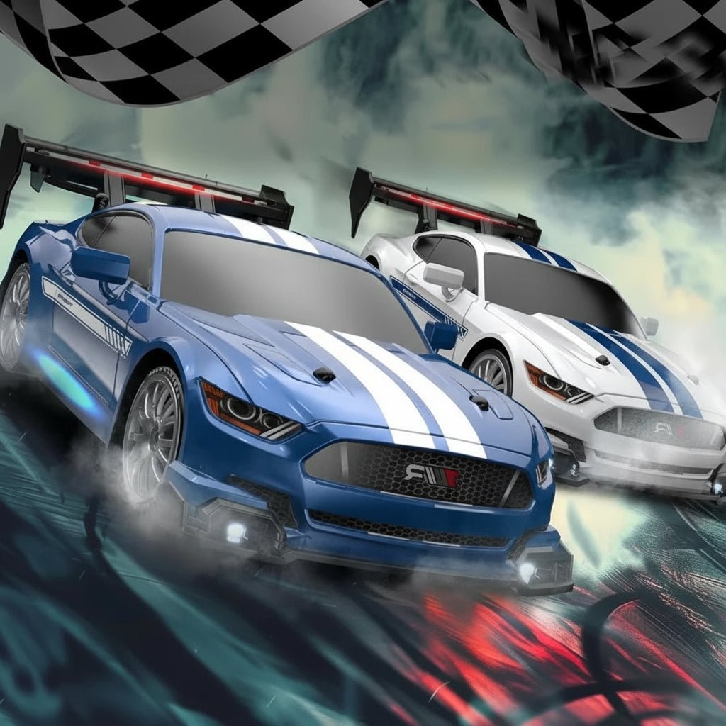 DRIFTIGNITE – 4WD RC Drift Car with Especially Slippery Tires