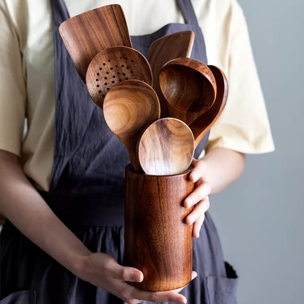 EcoChef - Utensil Set in Teak