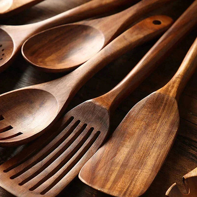 EcoChef - Utensil Set in Teak