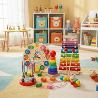 EDUQUEST 5-in-1 Montessori Set – Δημιουργική Μάθηση για Μωρά από 6 Μηνών
