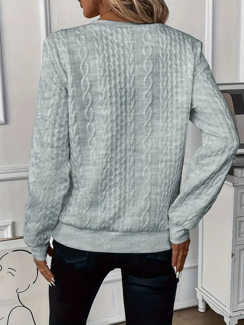 Elegant Knitted Jumper for Autumn