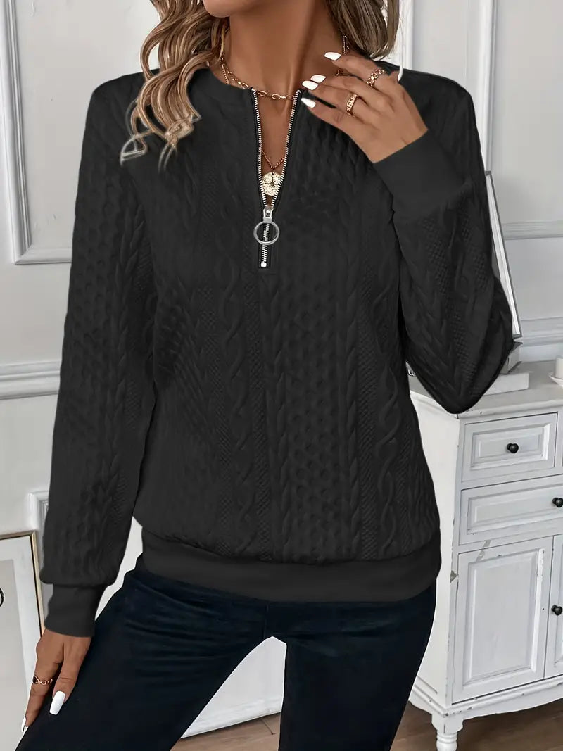 Elegant Knitted Jumper for Autumn