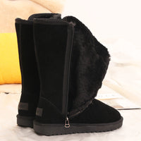 Bottes d’hiver élégantes avec semelles antidérapantes