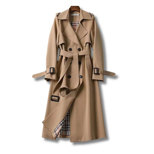 Emalie | Classic trench coat in timeless autumn style