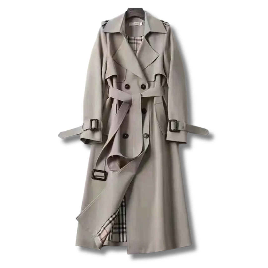 Emalie | Classic trench coat in timeless autumn style