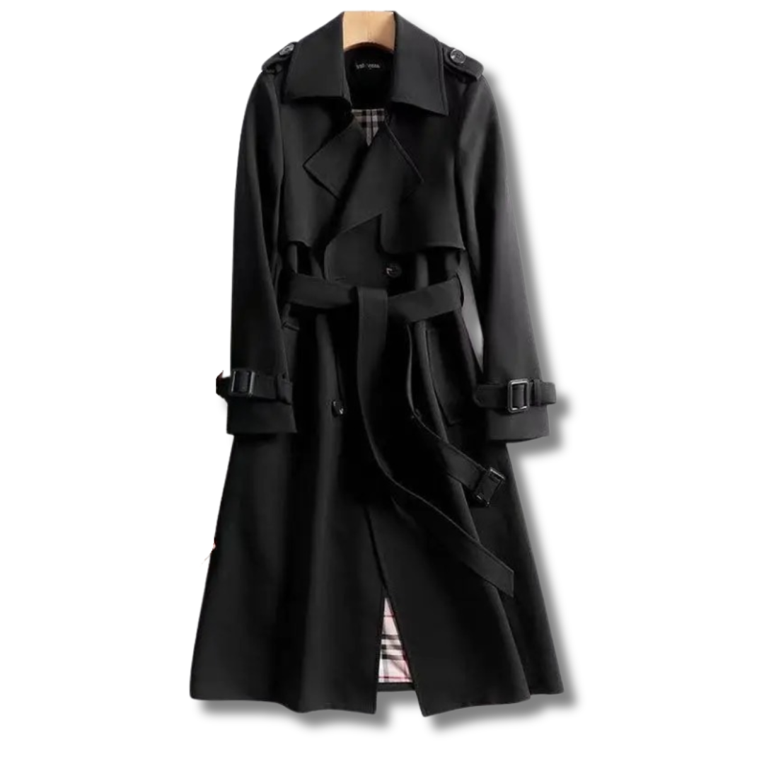 Emalie | Classic trench coat in timeless autumn style