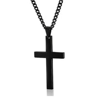 FAITHLINE NECKLACE – Klasický pánsky náhrdelník s príveskom kríža z nehrdzavejúcej ocele