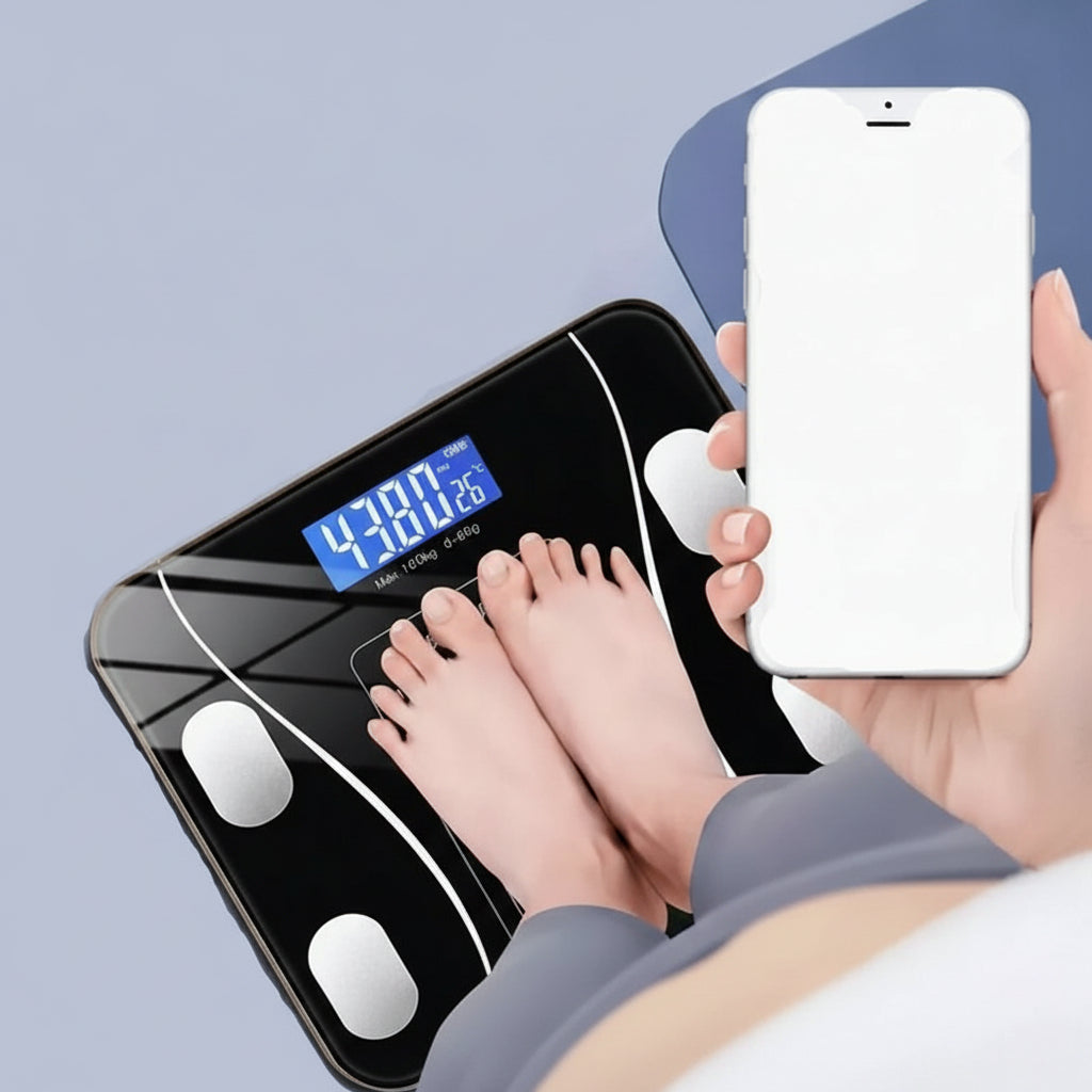 FITSCALE – Smart Body Analysis Scale with App Connectivity