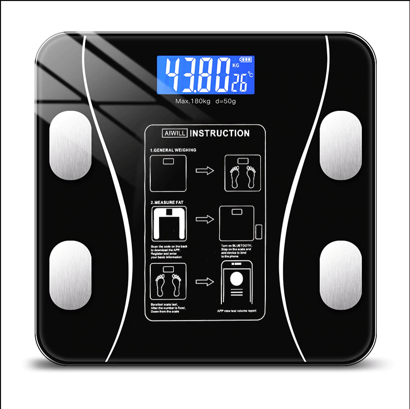 FITSCALE – Smart Body Analysis Scale with App Connectivity