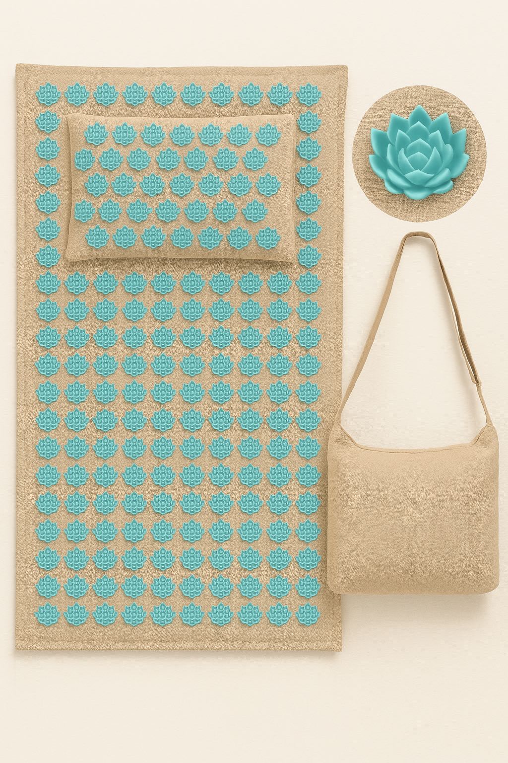 Florapress Flower Field Mat – Natural Well-being through Acupressure
