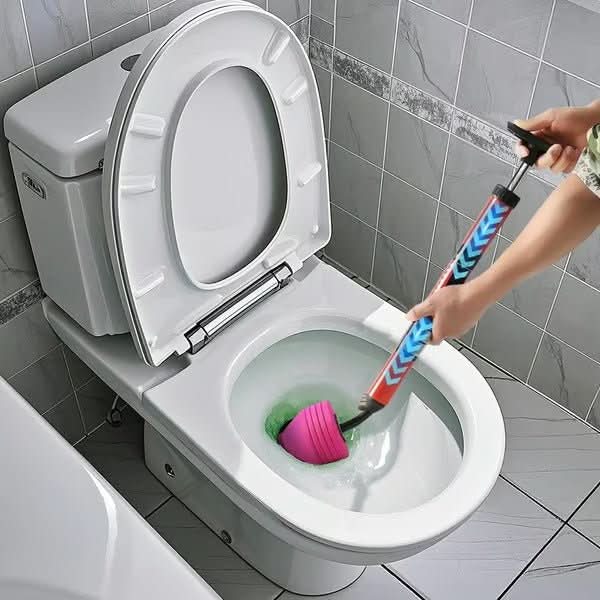 FLOWMAX – High-Pressure Toilet Plunger for Fast Clog Removal