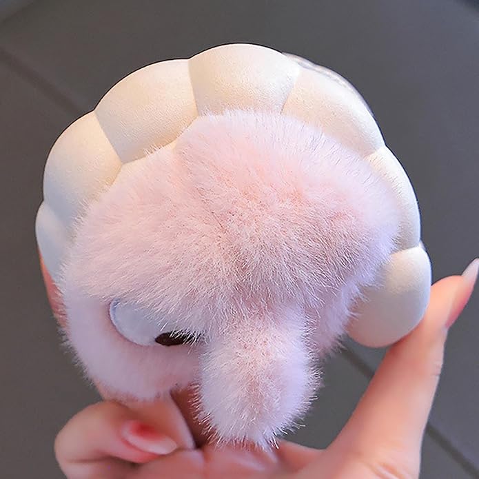 Fluffy Bunny Slippers for Kids