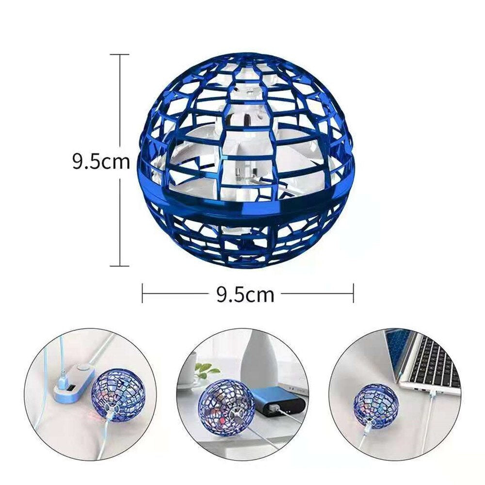 Flying LED Ball - Flies Like a Boomerang