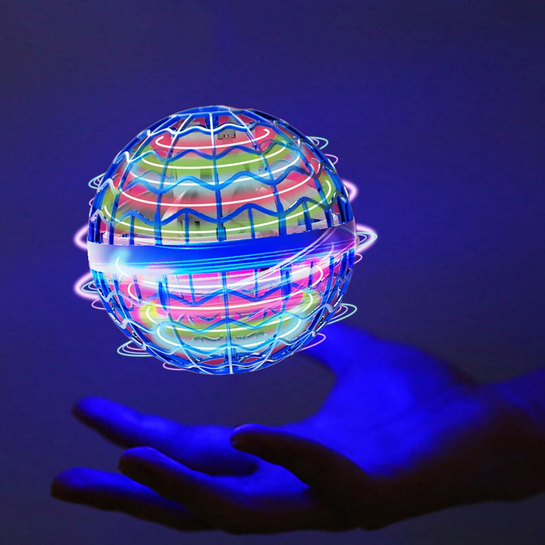 Flying LED Ball - Flies Like a Boomerang