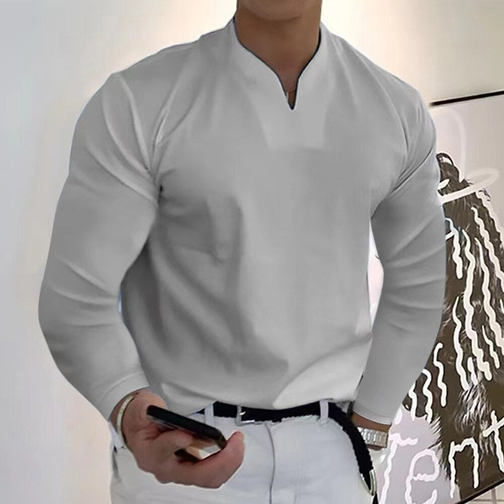 Franky Buttonless Sweat-Resistant Shirt Autumn