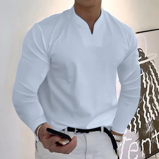 Franky Buttonless Sweat-Resistant Shirt Autumn