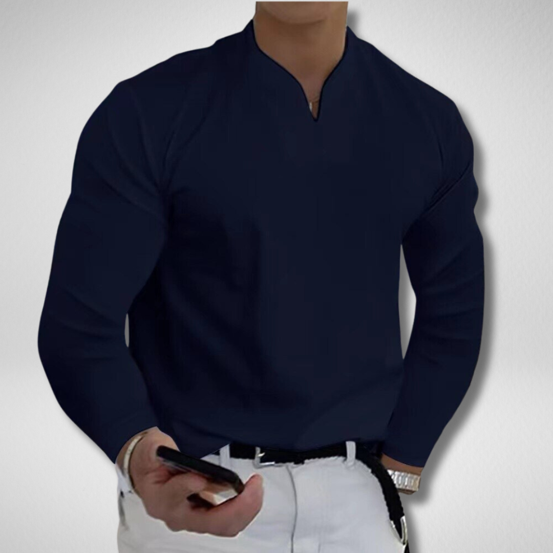 Franky Buttonless Sweat-Resistant Shirt Autumn