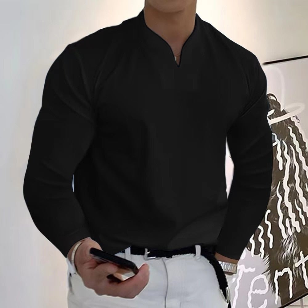 Franky Buttonless Sweat-Resistant Shirt Autumn