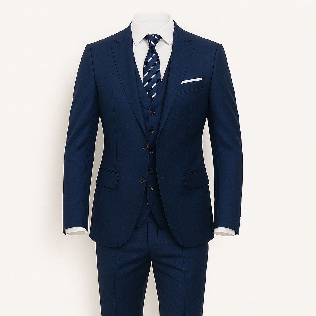 FrenchEric | Men's 3-piece Formal Suit Set | Elegant, Versatile & Comfortable | Fall Collection