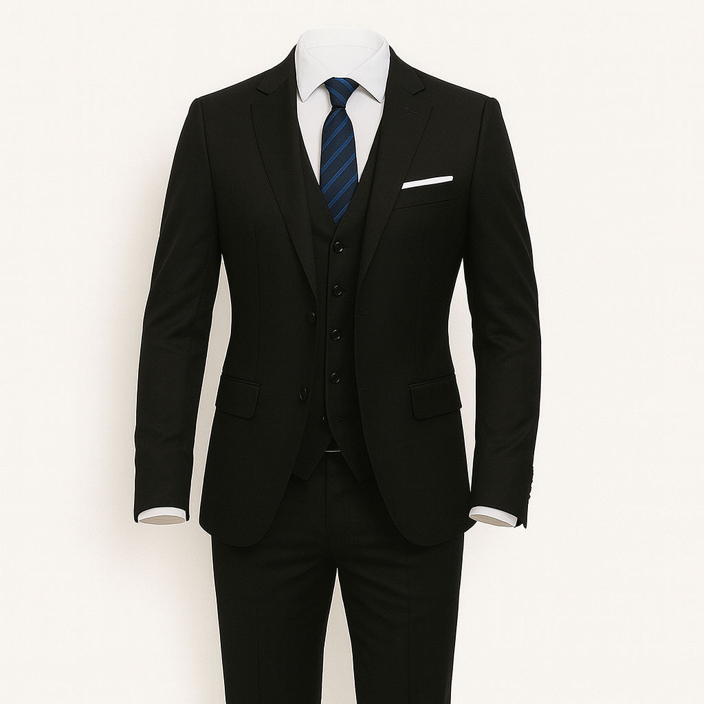 FrenchEric | Men's 3-piece Formal Suit Set | Elegant, Versatile & Comfortable | Fall Collection