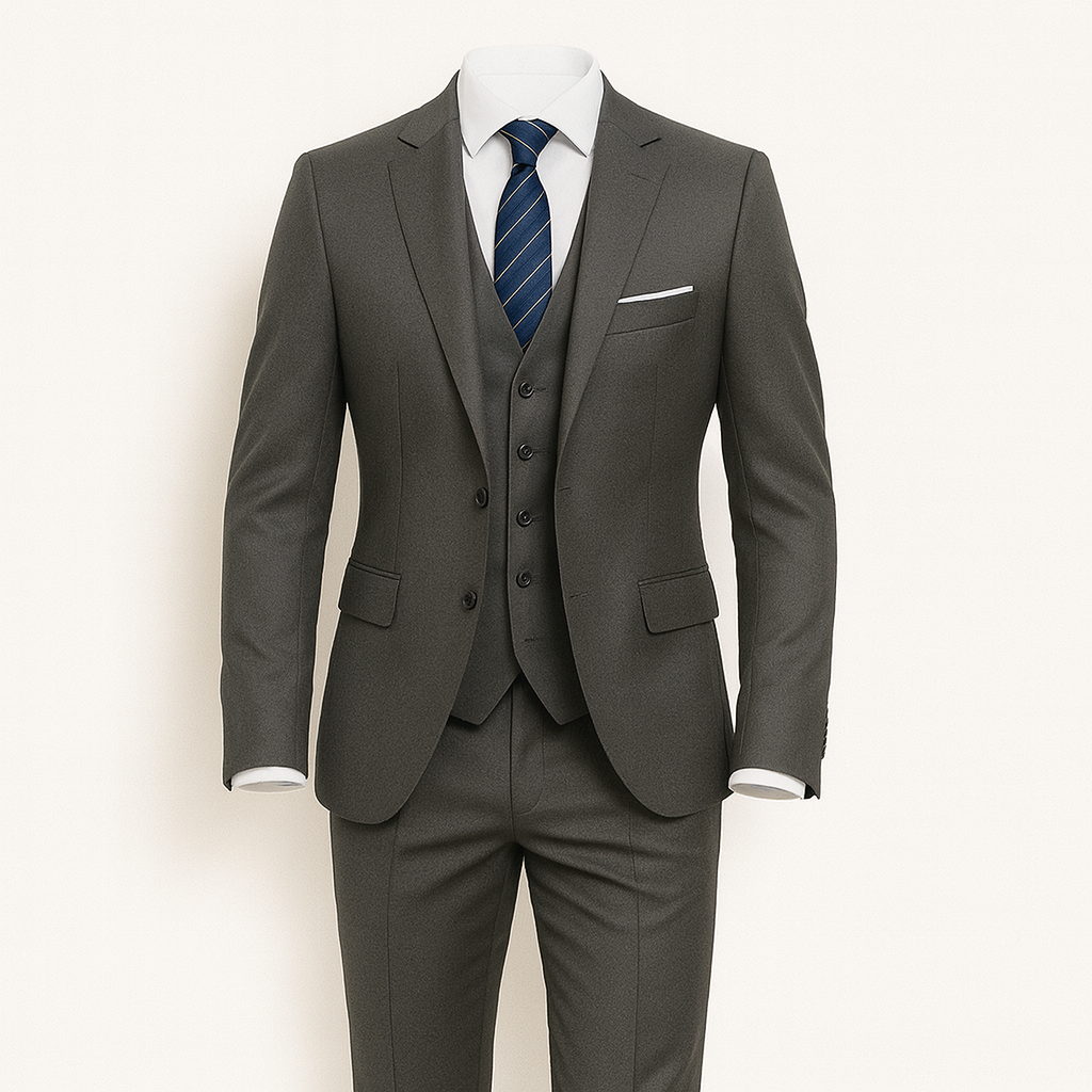 FrenchEric | Men's 3-piece Formal Suit Set | Elegant, Versatile & Comfortable | Fall Collection