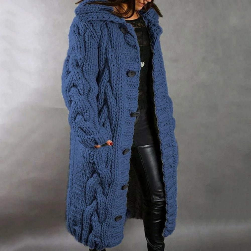 Gallanto - Cozy Knit Coat for Women