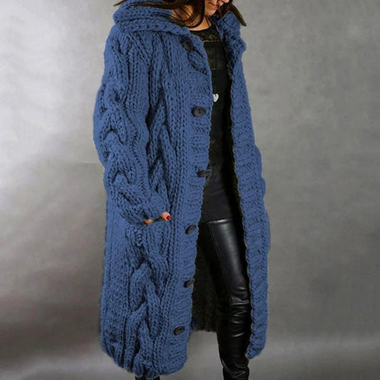 Gallanto - Cozy Knit Coat for Women