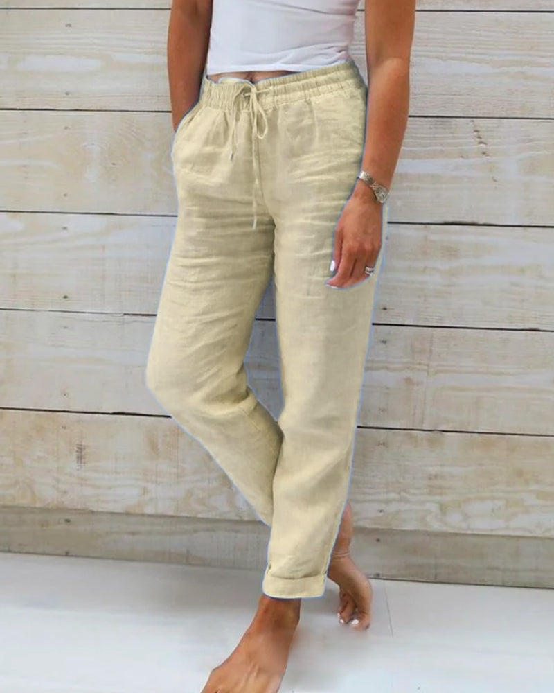 Grace | Linen Trousers